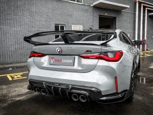 สปอยเลอร์ Carbon Fiber BMW M4 / M4C G82 4 series 430i M440i G22 G23 Coupe ทรง TAKD