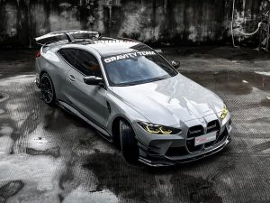 กันชน Carbon Fiber BMW M3 G80 M4 G82 G83 ทรง TAKD ปี 2021-ON