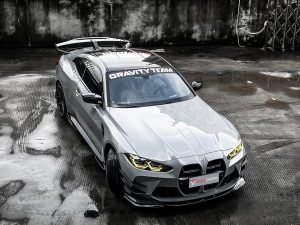 กันชน Carbon Fiber BMW M3 G80 M4 G82 G83 ทรง TAKD ปี 2021-ON