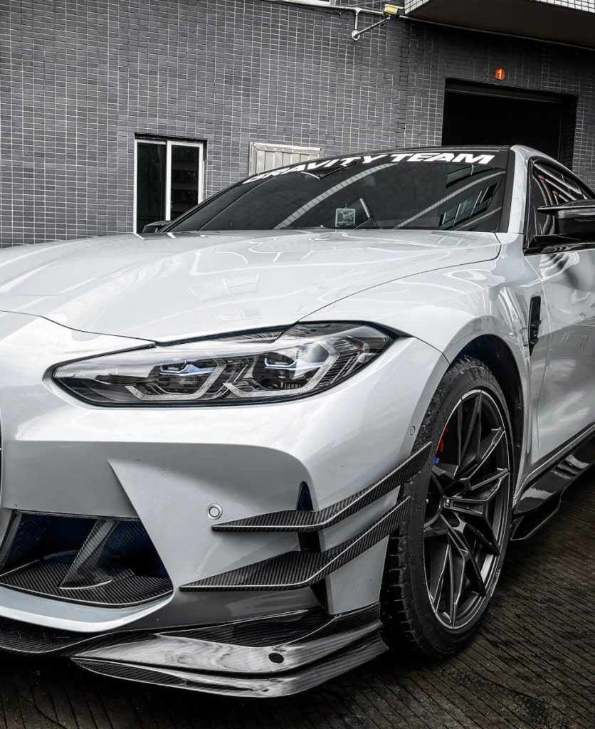 กันชน Carbon Fiber BMW M3 G80 M4 G82 G83 ทรง TAKD ปี 2021-ON