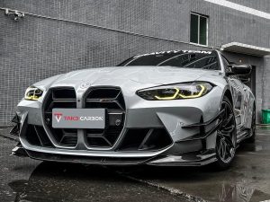 กันชน Carbon Fiber BMW M3 G80 M4 G82 G83 ทรง TAKD ปี 2021-ON