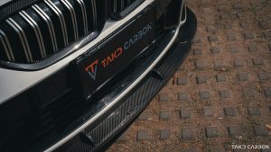 ลิ้นหน้า Carbon Fiber BMW 3 Series G20 330i M340i LCI ทรง TAKD ปี 2023-ON