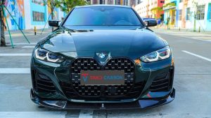 ลิ้นหน้า Carbon Fiber BMW I4 M50 / e Drive 40 4 Series Gran Coupe M440i G26 ทรง TAKD