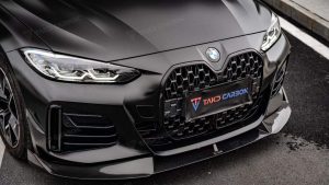ลิ้นหน้า Carbon Fiber BMW I4 M50 / e Drive 40 4 Series Gran Coupe M440i G26 ทรง TAKD