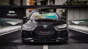 ครอบกระจกมองข้าง Carbon Fiber BMW M440 430 G22 G23 G26 I4 e Drive 40 G26 ทรง TAKD ปี 2022-ON