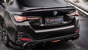 กันชน Carbon Fiber BMW I4 M50 / e Drive 40 M440i G26 ทรง TAKD