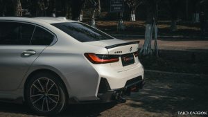 ดิฟฟิวเซอร์ Carbon Fiber BMW 3 Series G20 330i M340i LCI ทรง TAKD V1