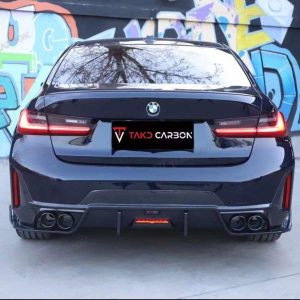 ดิฟฟิวเซอร์ Carbon Fiber BMW 3 Series G20 330i M340i LCI ทรง TAKD V1