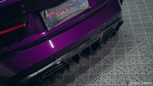 ดิฟฟิวเซอร์ Carbon Fiber BMW M3 / M3C G80/G81 M4 / M4C G82/G83 ทรง TAKD