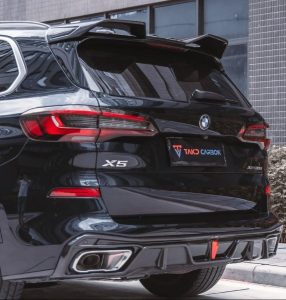 ดิฟฟิวเซอร์ Carbon Fiber BMW X5 G05 M50i X/S Drive 40i ทรง TAKD ปี 2019-ON
