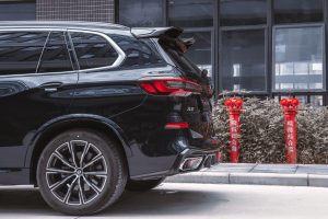 ดิฟฟิวเซอร์ Carbon Fiber BMW X5 G05 M50i X/S Drive 40i ทรง TAKD ปี 2019-ON