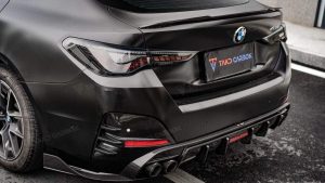 สปอยเลอร์ Carbon Fiber BMW I4 M50 / e Drive 40 4 Series M440i 430i Gran Coupe G26 ทรง TAKD