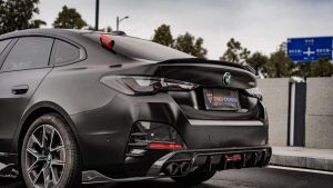 สปอยเลอร์ Carbon Fiber BMW I4 M50 / e Drive 40 4 Series M440i 430i Gran Coupe G26 ทรง TAKD