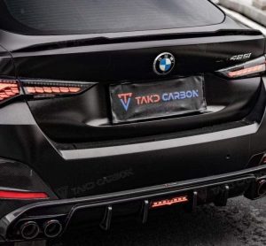 สปอยเลอร์ Carbon Fiber BMW I4 M50 / e Drive 40 4 Series M440i 430i Gran Coupe G26 ทรง TAKD