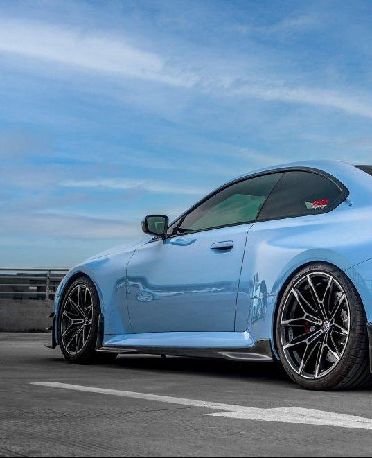 สเกิร์ตข้าง Carbon Fiber BMW M2 / M2C G87 ทรง TAKD ปี 2023-ON
