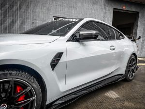 สเกิร์ตข้าง Carbon Fiber BMW M3/M3C G80/G81 M4/M4C G82/G83 ทรง TAKD V1