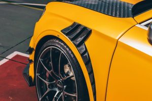 ซุ้มล้อ-แก้มข้าง Carbon Fiber Audi RS3 8V ทรง TAKD ปี 2018-2020