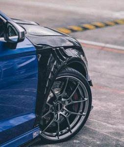 ซุ้มล้อ-แก้มข้าง Carbon Fiber Audi RS3 8V ทรง TAKD ปี 2018-2020