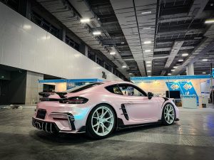 กันชน Carbon Fiber Porsche 718 Cayman / Boxster / GTS ทรง TAKD ปี 2017-2025