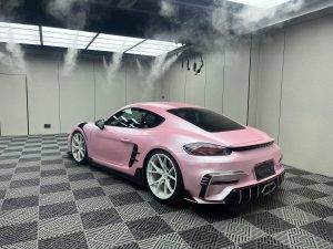 กันชน Carbon Fiber Porsche 718 Cayman / Boxster / GTS ทรง TAKD ปี 2017-2025