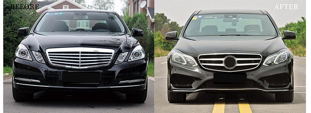 Full Body Kit MERCEDES BENZ E-Class W212 year 09-12 transformed into sport style SHIYU