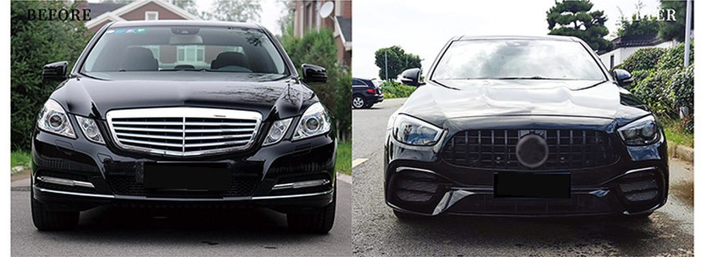 Full Body Kit MERCEDES BENZ E-Class W212 year 09-14 converted to W213 AMG 63 S year 21 style SHIYU