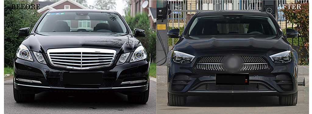 全车包围套件 MERCEDES BENZ E-Class W212 年 09-14 改为 W213 运动年 21 款式 SHIYU