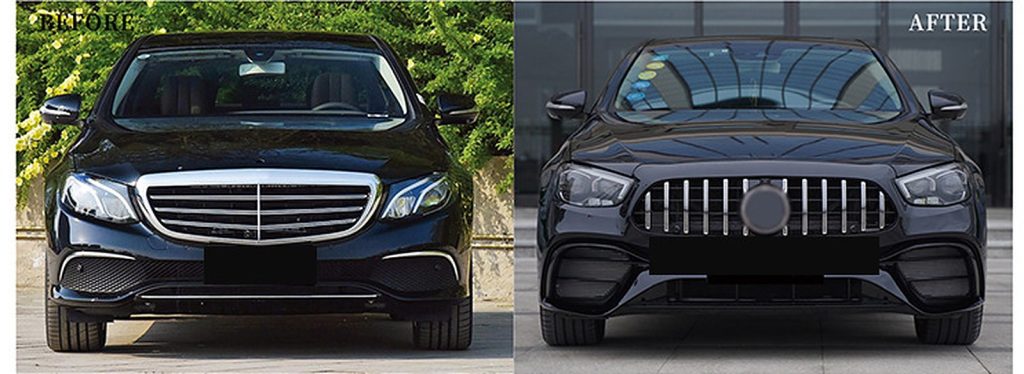 全车包围套件 MERCEDES BENZ E-Class W213 年 16-20 改装为 AMG 63 S 年 21 款式 SHIYU