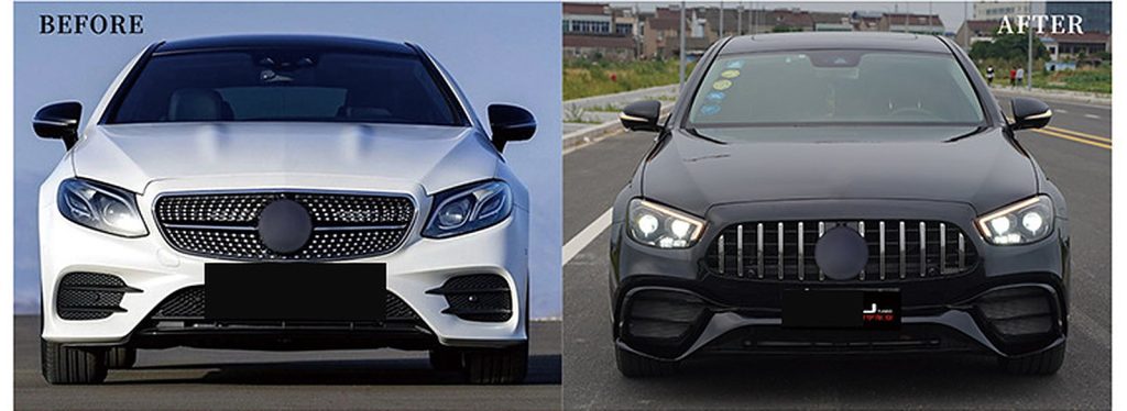 ชุดแต่งรอบคัน MERCEDES BENZ E-Class C238 ปี 16-20 แปลงโฉมเป็น AMG 63 S ปี 21 ทรง SHIYU