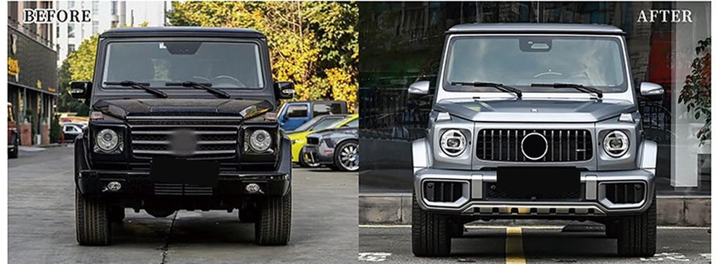 Full Body Kit MERCEDES BENZ G-Class W463 year 07-18 converted to W465 AMG year 25 style SHIYU