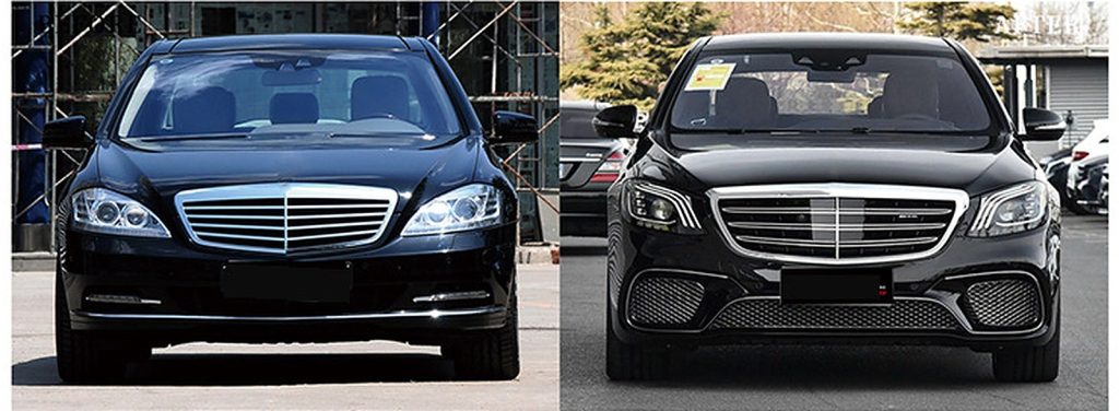 全车包围套件 MERCEDES BENZ S-Class W221 年 06-12 改为 W222 S65 年 18 款式 SHIYU