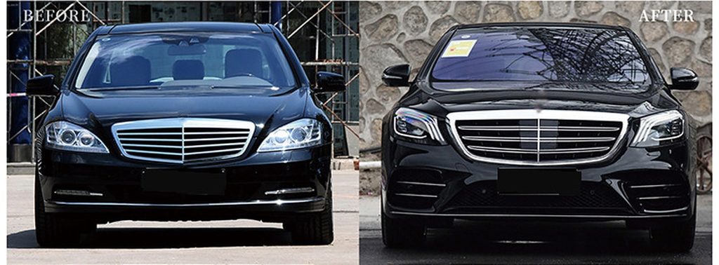 全车包围套件 MERCEDES BENZ S-Class W221 年 06-12 改为 W222 S450 年 18 款式 SHIYU