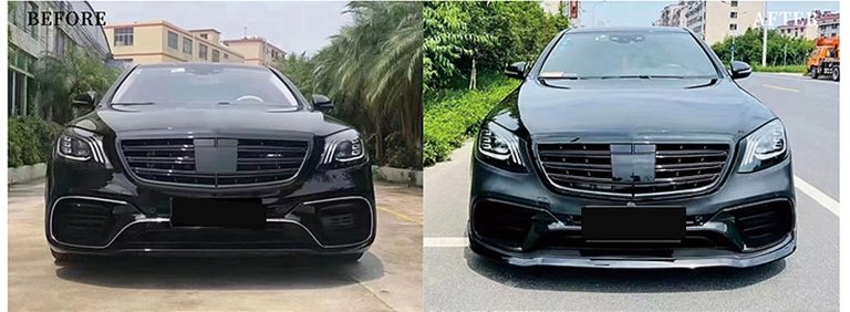 Full Body Kit MERCEDES BENZ S-Class W222 BRABUS B700 style SHIYU