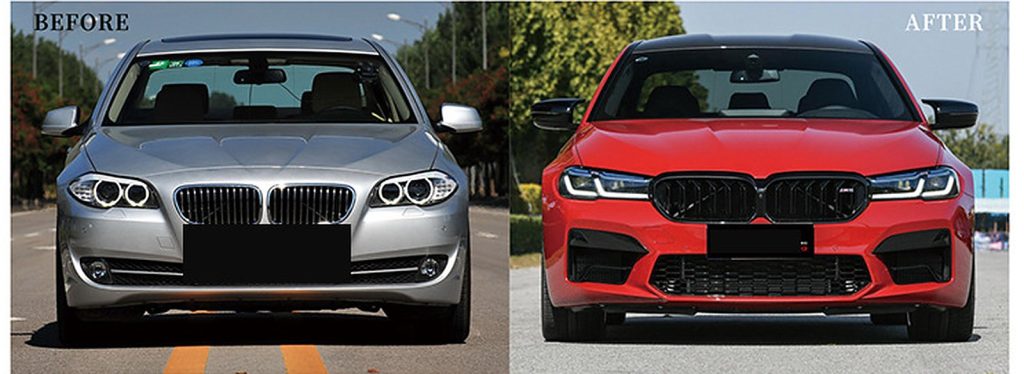 全车包围套件 BMW 5 Series F18 年 11-17 改为 G38 M5 年 21 款式 SHIYU