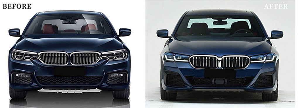 Full Body Kit BMW 5 Series G38 year 18-20 transformed into G38 LCI MT style SHIYU
