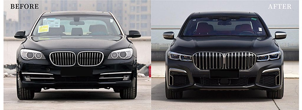 全车包围套件 BMW 7 Series F02 年 09-14 改为 G12 M760 年 21 款式 SHIYU