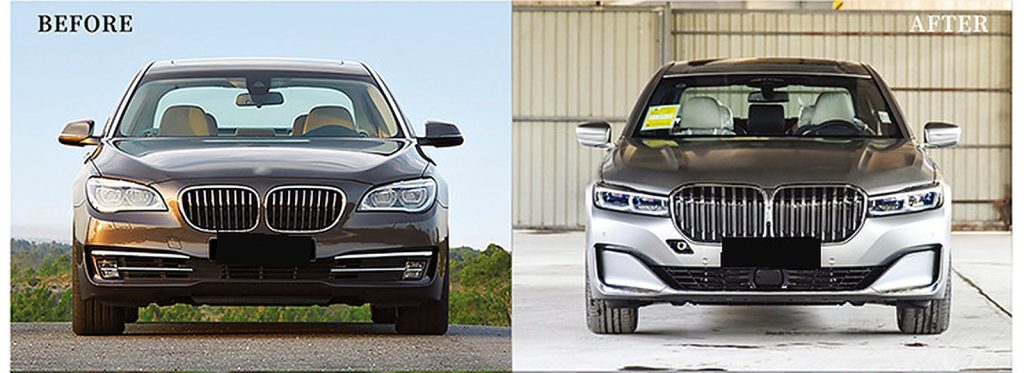 Full Body Kit BMW 7 Series F02 year 09-14 transformed into luxury year 21 style SHIYU