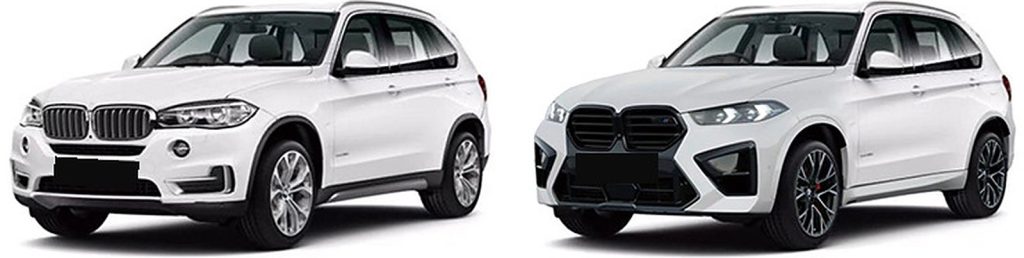 ชุดแต่งรอบคัน BMW X5 F15 ปี 13-18 แปลงโฉมเป็น G05 LCI X5M ทรง SHIYU
