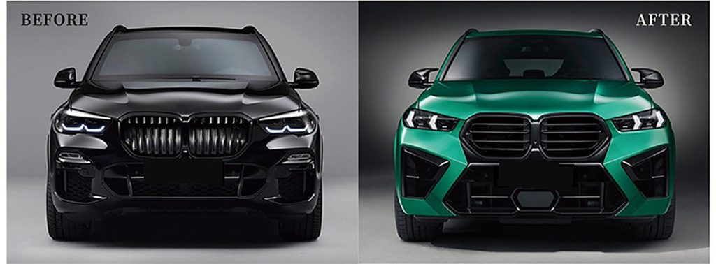 ชุดแต่งรอบคัน BMW X5 G05 ปี 19-22 แปลงโฉมเป็น X5M ปี 24 ทรง SHIYU
