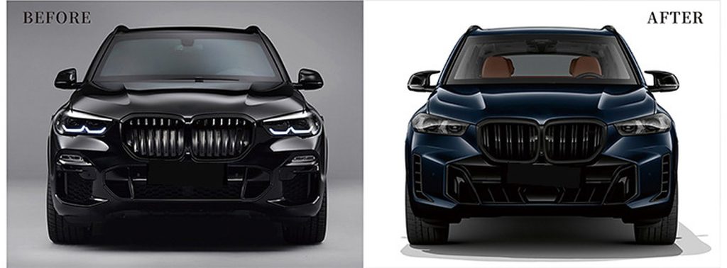 ชุดแต่งรอบคัน BMW X5 G05 ปี 19-22 แปลงโฉมเป็น X5 MT ปี 24 ทรง SHIYU