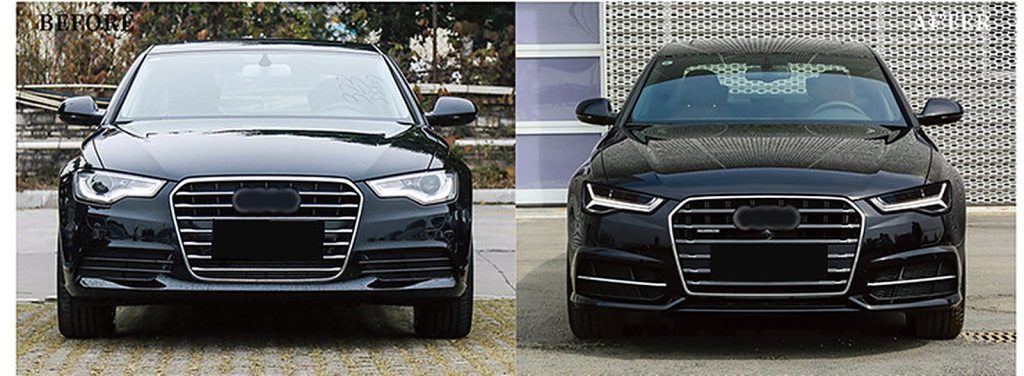 ชุดแต่งรอบคัน AUDI A6 C7 ปี 12-15 แปลงโฉมเป็น C7PA สปอร์ต ทรง SHIYU