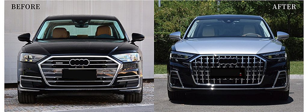 ชุดแต่งรอบคัน AUDI A8 D5 ปี 18-22 แปลงโฉมเป็น D5PA A8 Horch ทรง SHIYU