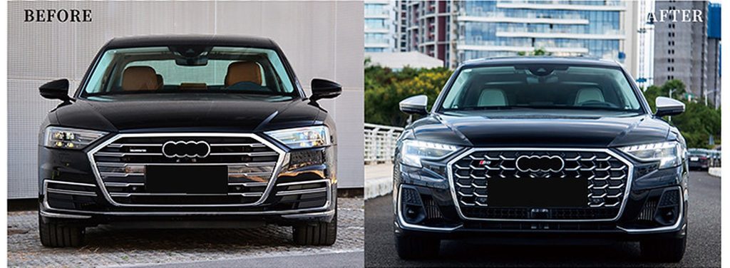 ชุดแต่งรอบคัน AUDI A8 D5 ปี 18-22 แปลงโฉมเป็น D5PA S8 ทรง SHIYU