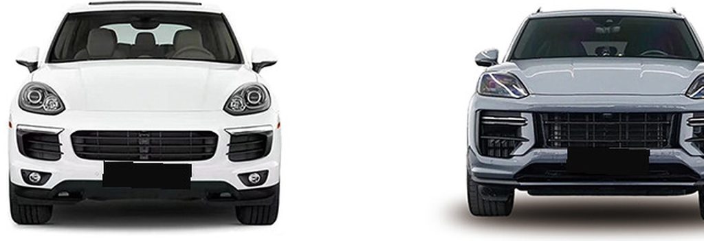 ชุดแต่งรอบคัน PORSCHE Cayenne 958 ปี 11-17 แปลงโฉมเป็น 9Y0.2 ทรง SHIYU