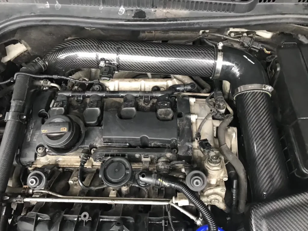 air intake kit Carbon Fiber Airspeed Volkswagen Golf R Mk6 EA113 2.0T
