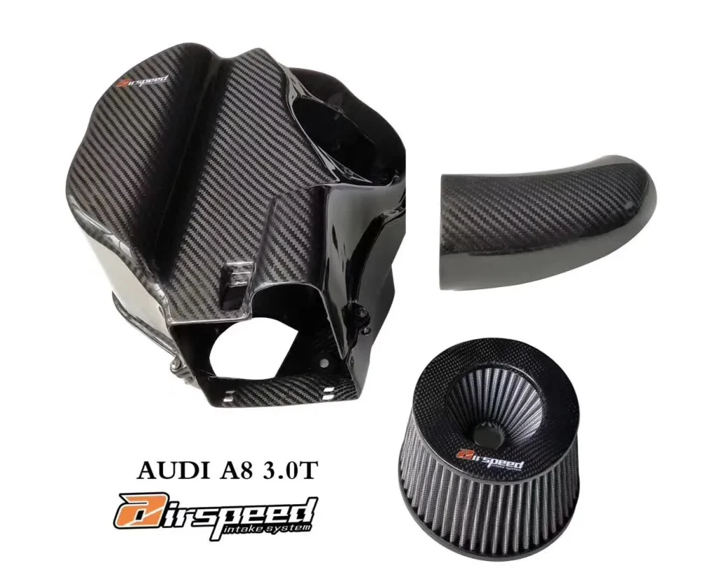 air intake kit Carbon Fiber Airspeed Audi A8 3.0T