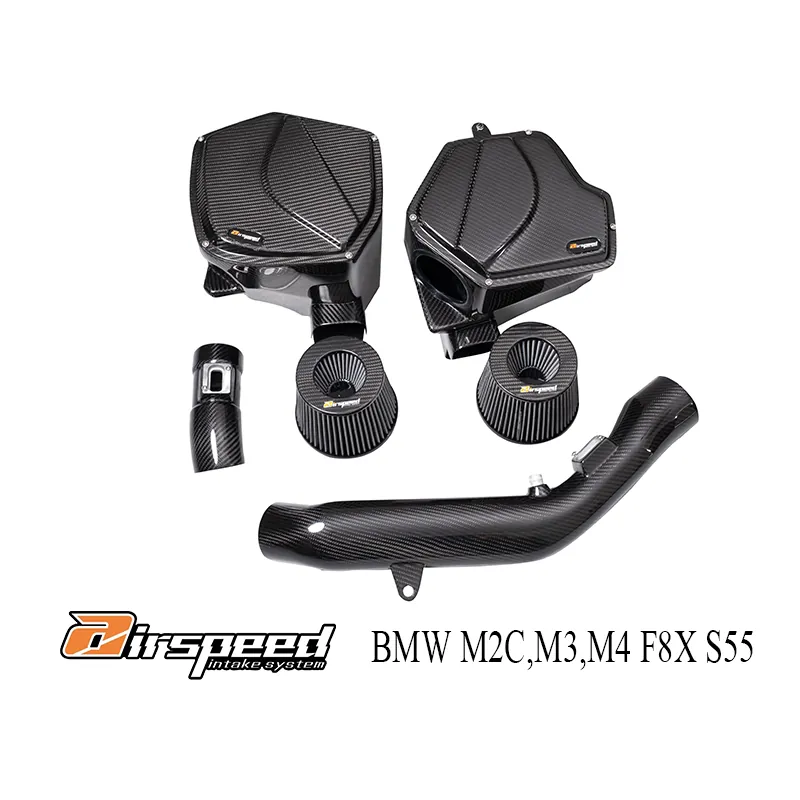 air intake kit Carbon Fiber Airspeed BMW M2 Competition / M3 / M4 S55 F8X