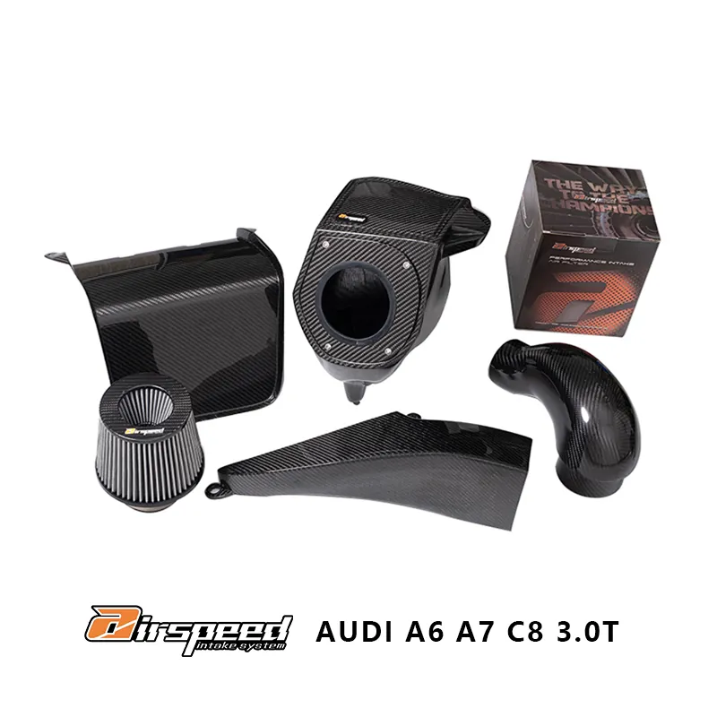 air intake kit Carbon Fiber Airspeed Audi A6 / A7 3.0T C8