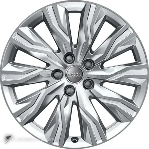 正品轮毂 Audi 10 Arm Gravis 边框 18 英寸车型 A4 8W 颜色 Diamond Silver