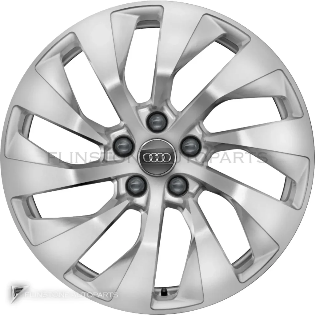ล้อแท้ Audi 10 Arm Turbine ขอบ 18 นิ้ว รุ่น A7 4K8 สี Diamond Silver